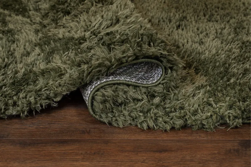 Floki Ryamatta 133x190 cm Rektangulär - Smaragdgrön - Products - Textil & mattor - Matta - Modern matta - Ryamatta