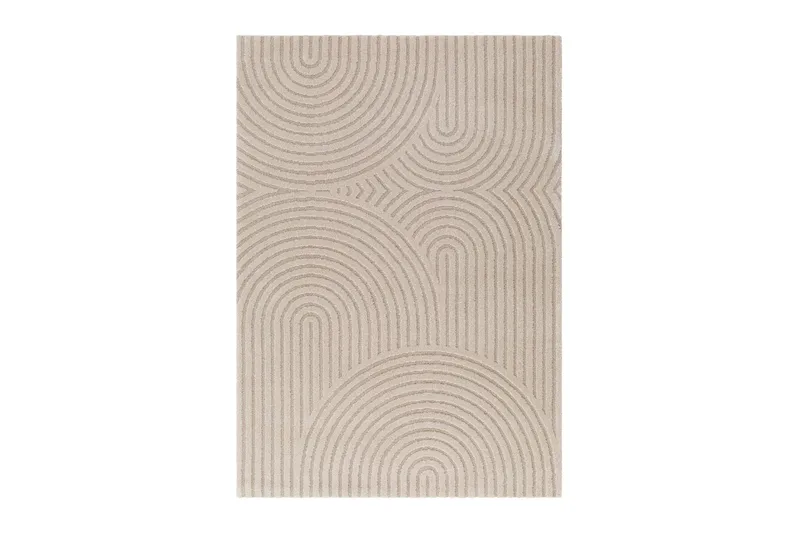 Genova Zen Wiltonmatta 160x230 cm Rektangulär, Linne