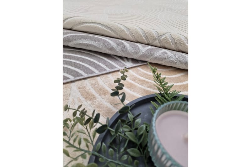Granada Viskosmatta 160x230 cm - Sand - Products - Textil & mattor - Matta - Modern matta - Viskosmatta & konstsilkesmatta