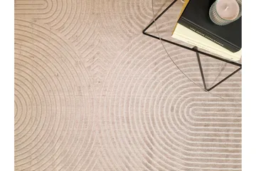 Granada Viskosmatta 200x290 cm Rektangulär - Sand - Products - Textil & mattor - Matta - Modern matta - Viskosmatta & konstsilkesmatta