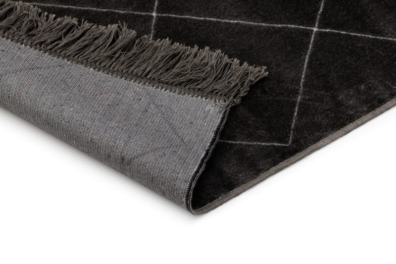 Loreraz Deluxe Matta 240x330 cm - Antracit - Products - Textil & mattor - Matta - Modern matta - Viskosmatta & konstsilkesmatta