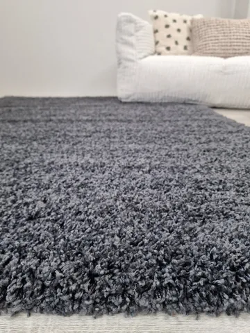 Lounge Ryamatta 200x290 cm Rektangulär - Grafit - Products - Textil & mattor - Matta - Modern matta - Ryamatta