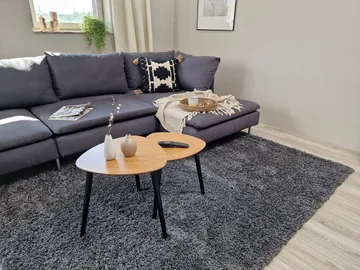 Lounge Ryamatta 200x290 cm Rektangulär - Grafit - Products - Textil & mattor - Matta - Modern matta - Ryamatta