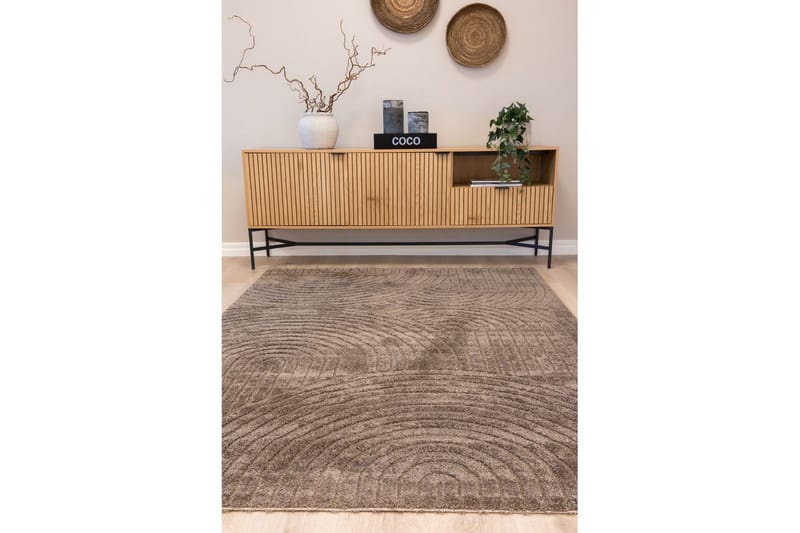 Maskinvävd Matta Genova Zen - 240x340 cm, Mocca - Products - Textil & mattor - Matta - Modern matta - Wiltonmatta