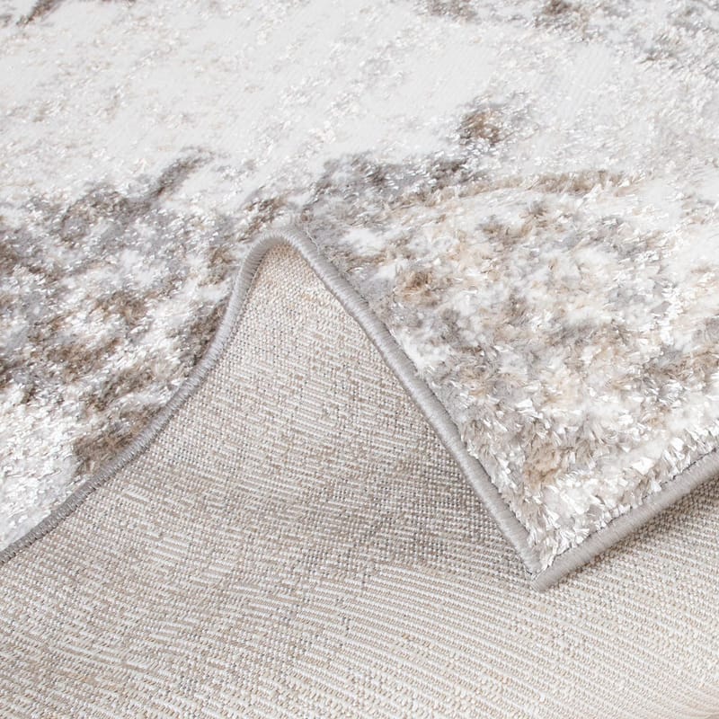 Matta Vanor 133x190 cm - Vit/Grå - Products - Textil & mattor - Matta - Modern matta - Wiltonmatta