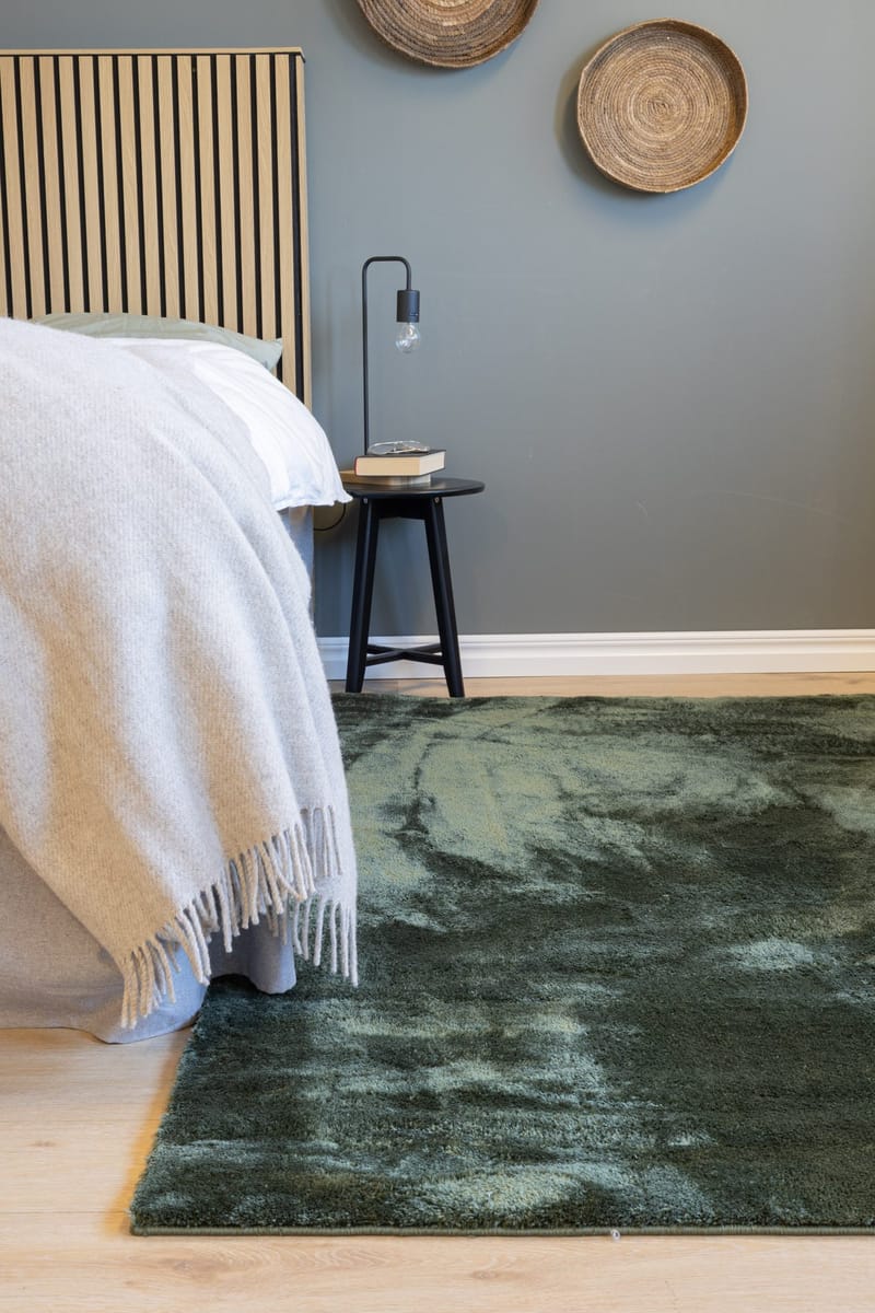 Cozy Ryamatta 133x190 cm Rektangulär - Grön - Products - Textil & mattor - Matta - Modern matta - Ryamatta