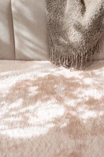 Cozy Ryamatta 200 cm Rund - Rosa - Products - Textil & mattor - Matta - Modern matta - Ryamatta