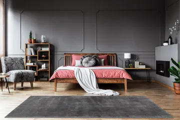 Sheraton Ryamatta Rektangulär 140x200 cm - Grafit - Products - Textil & mattor - Matta - Modern matta - Ryamatta