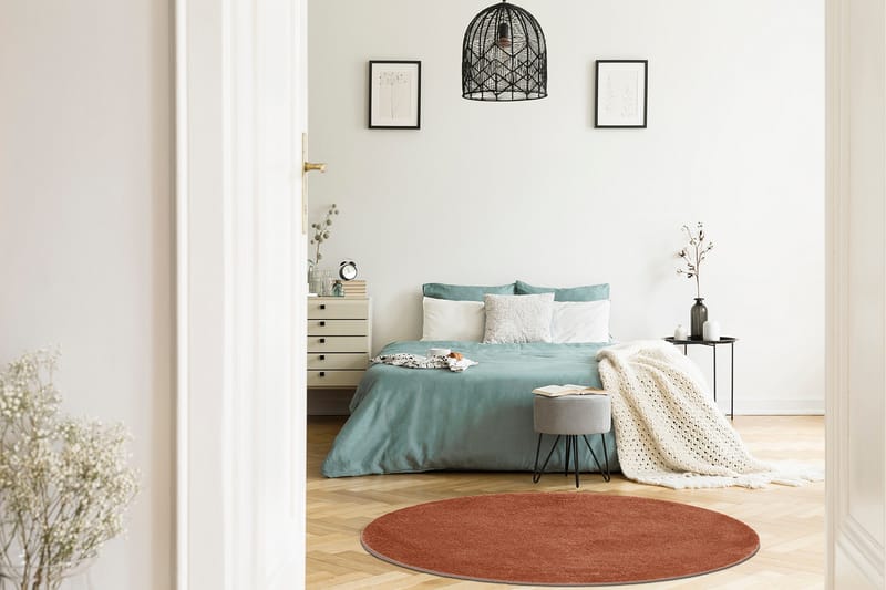Sheraton Ryamatta Rund 200 cm - Terracotta - Products - Textil & mattor - Matta - Modern matta - Ryamatta