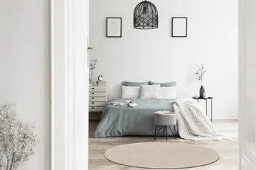 Sheraton Ryamatta Rund 240 cm - Creme - Products - Textil & mattor - Matta - Modern matta - Ryamatta