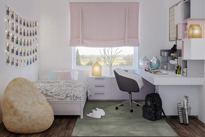 Soft Wiltonmatta 140x200 cm - Grön - Products - Textil & mattor - Matta - Modern matta - Wiltonmatta