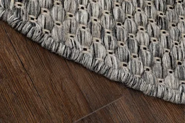 Torekov Ullmatta Rund 200 cm - Grå - Products - Textil & mattor - Matta - Modern matta - Ullmatta