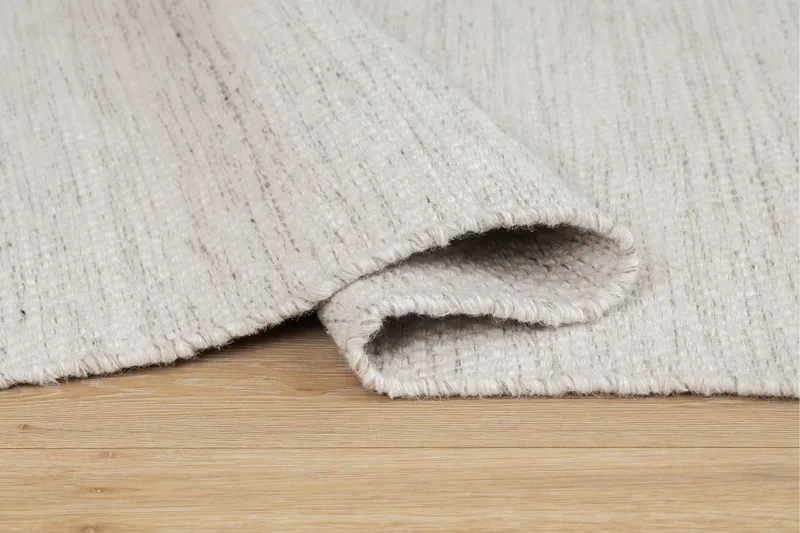 Torsby Ullmatta 140x200 cm Rektangulär - Creme - Products - Textil & mattor - Matta - Modern matta - Ullmatta