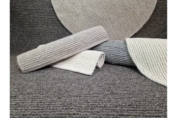 Dalarö Ullmatta 75x230 cm Rektangulär - Beige - Products - Textil & mattor - Matta - Modern matta - Ullmatta