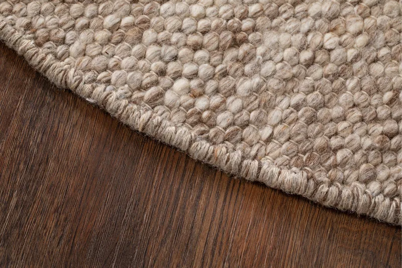 Skagen Ullmatta Rund 300 cm - Linne - Products - Textil & mattor - Matta - Modern matta - Ullmatta