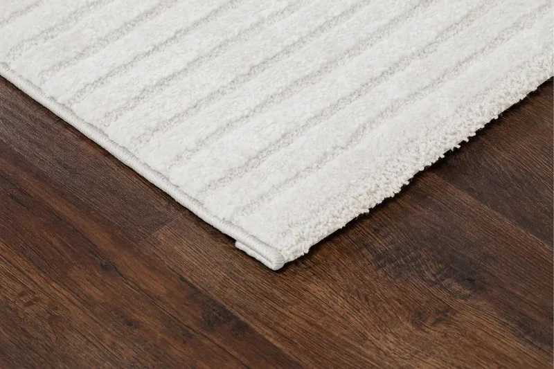 Bella Wiltonmatta 160x230 cm Rektangulär - Vit - Products - Textil & mattor - Matta - Modern matta - Wiltonmatta