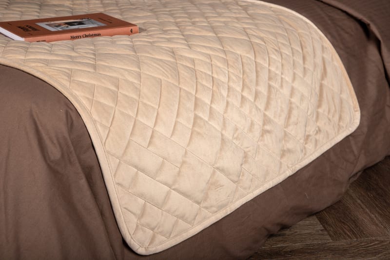 Jilly Överkast 80x180 cm - Beige - Products - Textil & mattor - Sängkläder - Överkast - Överkast dubbelsäng
