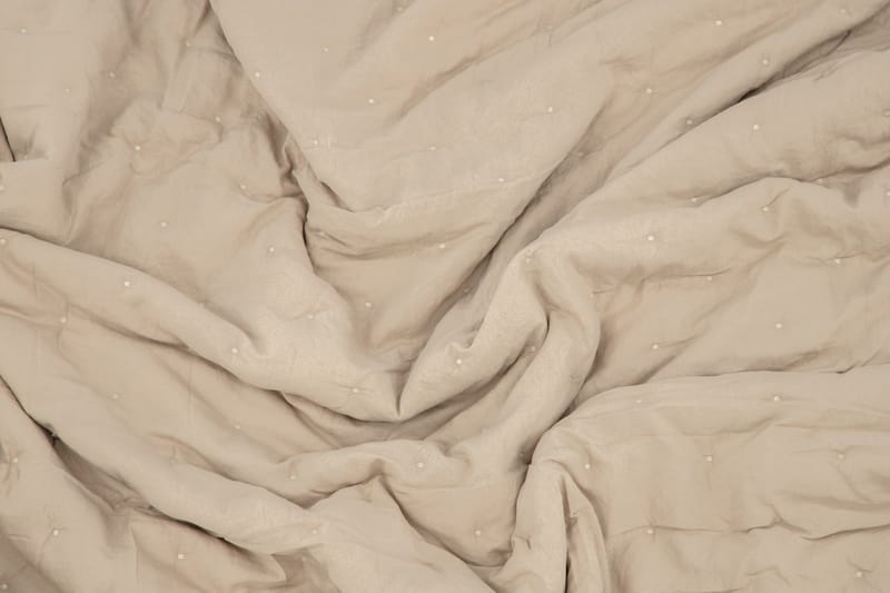 Sally Överkast 260x260 cm - Beige - Products - Textil & mattor - Sängkläder - Överkast - Överkast dubbelsäng