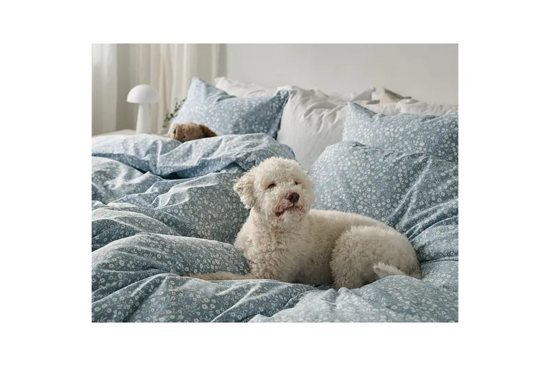 Påslakanset Enkelsäng 2-Dels Hedda - Blå - Products - Textil & mattor - Sängkläder - Bäddset & påslakanset - Påslakanset enkelsäng