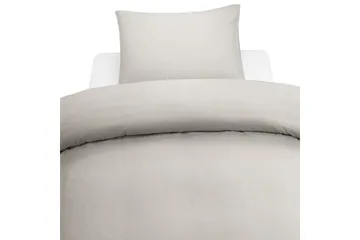 Påslakanset Enkelsäng 2-Dels Washed - Greige - Products - Textil & mattor - Sängkläder - Bäddset & påslakanset - Påslakanset dubbelsäng