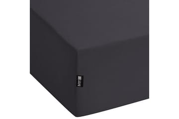 Dra-på-lakan Hofuf Svart, 140x200 cm - Svart, 140x200 cm - Products - Textil & mattor - Sängkläder - Lakan - Dra på lakan