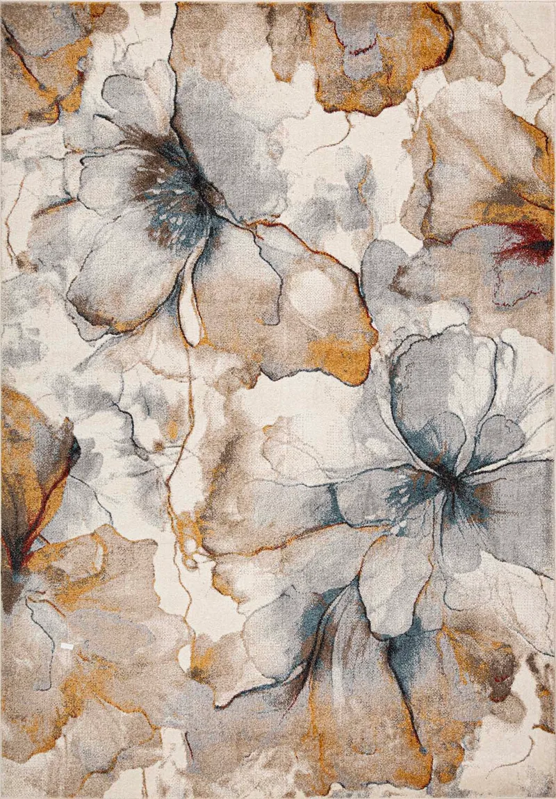 Matta Yelvi 133x190 cm, Beige/orange