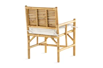 Alvimia Utefåtölj m Dyna - Natur/Vit - Products - Utemöbler & utemiljö - Balkong & altan - Balkongmöbler - Balkongstol