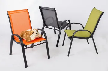 Dublin Kid Barnstol Utomhus - Svart/Grå - Products - Utemöbler & utemiljö - Balkong & altan - Balkongmöbler - Balkongstol