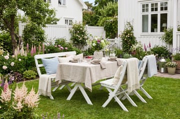 Landet Klappstol - Hopfällbar stol utomhus i akacia trä - Vit - Products - Utemöbler & utemiljö - Balkong & altan - Balkongmöbler - Balkongstol