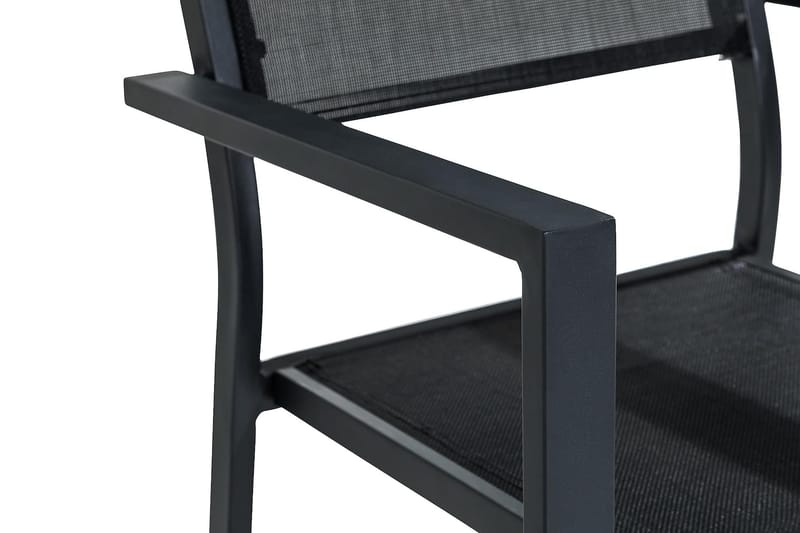 Tunis Stapelstol Utomhus - Svart - Products - Utemöbler & utemiljö - Balkong & altan - Balkongmöbler - Balkongstol