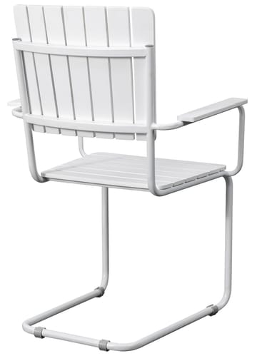 Utestol Holmö med Armstöd - Vit - Products - Utemöbler & utemiljö - Balkong & altan - Balkongmöbler - Balkongstol