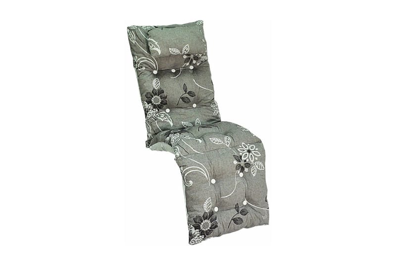 Baden-Baden Flockdyna med nackkudde, Ljusgrå