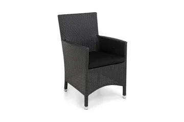 Thor Lyx Sittdyna - Svart - Products - Utemöbler & utemiljö - Dynor - Sittdyna & ryggdyna utemöbler