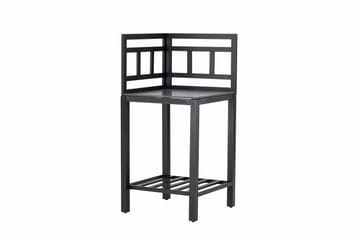 Alicante garden kitchen corner table black/fiber concrete - Svart - Products - Utemöbler & utemiljö - Grill & utekök - Utekök - Kompletta utekök
