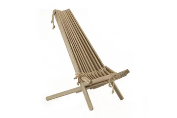 Ecochair EcoFurn Ask Grå Oljad