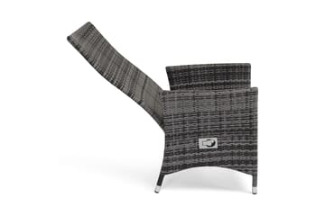 Jenny Matstol utomhus Ställbar - Justerbar Utefåtölj i Konstrotting - Grå - Products - Utemöbler & utemiljö - Loungemöbler - Loungestol utomhus