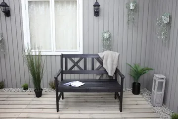 Olivo 2-sits Utesoffa - Kaffesvart - Products - Utemöbler & utemiljö - Loungemöbler - Loungesoffor