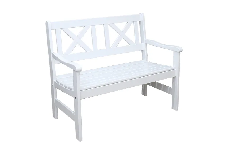 Olivo 2-sits Utesoffa, Vit