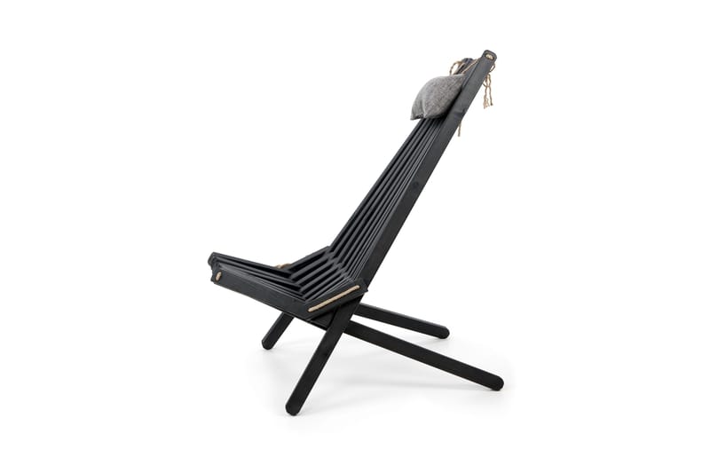 Park Solstol 2 st - Svart - Products - Utemöbler & utemiljö - Loungemöbler - Loungestol utomhus