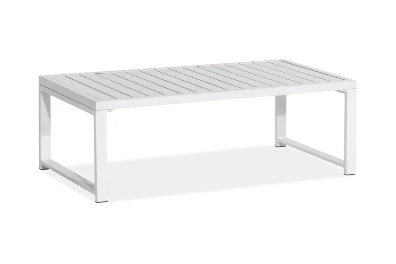 Tunis Soffgrupp - Vit / Gråa dynor - Products - Utemöbler & utemiljö - Loungemöbler - Loungeset & loungegrupp