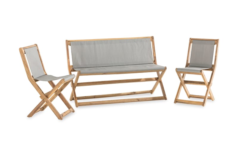 Vikning Soffgrupp Utomhus - Akacia - Products - Utemöbler & utemiljö - Loungemöbler - Loungeset & loungegrupp