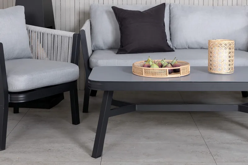 Virya Loungegrupp Utomhus 4-sits - Vit - Products - Utemöbler & utemiljö - Loungemöbler - Loungeset & loungegrupp