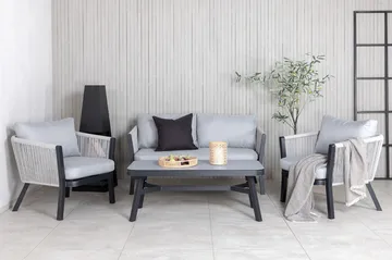 Virya Loungegrupp Utomhus 4-sits - Vit - Products - Utemöbler & utemiljö - Loungemöbler - Loungeset & loungegrupp