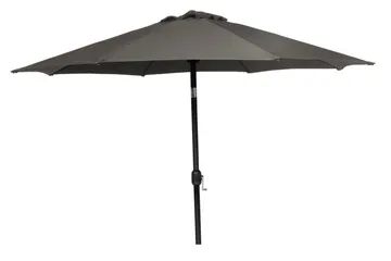 Hillerstorp Parasoll 300 cm ALU Grå - aluminium och polyester - Products - Utemöbler & utemiljö - Solskydd - Parasoll