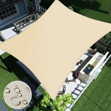 Solsegel 3x3 m - Beige - Products - Utemöbler & utemiljö - Solskydd - Solsegel