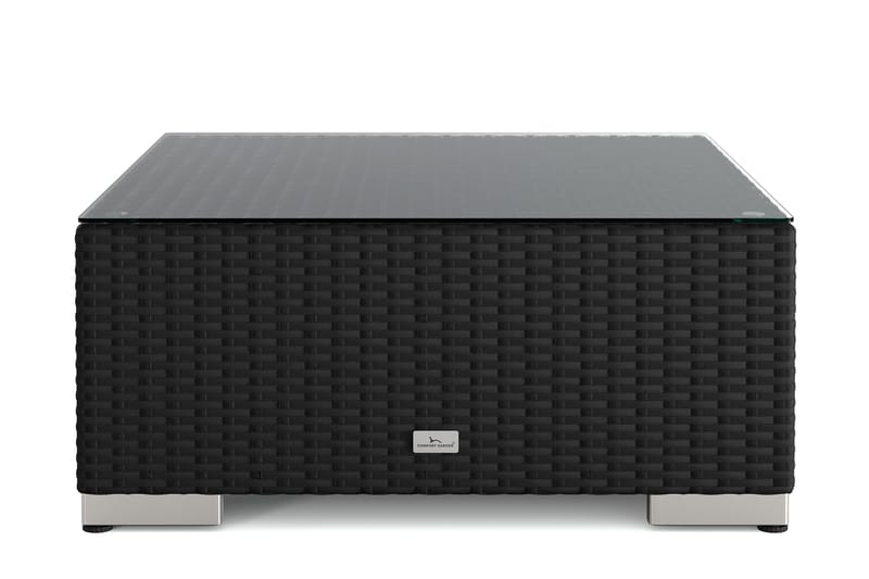 Bahamas Divanmodul - Loungebord utomhus 75x75 cm till soffor - Svart - Products - Utemöbler & utemiljö - Utebord & trädgårdsbord - Loungebord & soffbord utomhus