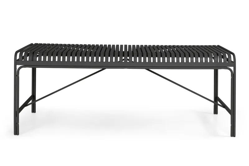 Jarva Rektangulärt Matbord Utomhus 90x200 cm i Metall - Svart - Products - Utemöbler & utemiljö - Utebord & trädgårdsbord - Matbord utomhus
