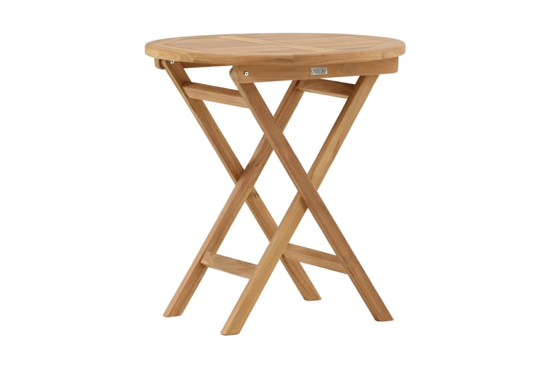 Kenya Cafébord Rund Ø70 cm - Beige - Products - Utemöbler & utemiljö - Utebord & trädgårdsbord - Matbord utomhus