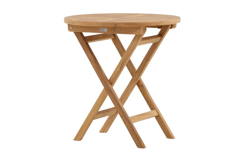 Kenya Cafébord Rund Ø70 cm - Beige - Products - Utemöbler & utemiljö - Utebord & trädgårdsbord - Matbord utomhus