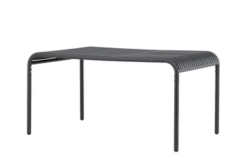 Gardeno Matbord Utomhus 90x150 cm utebord i aluminium - Svart - Products - Utemöbler & utemiljö - Utebord & trädgårdsbord - Matbord utomhus